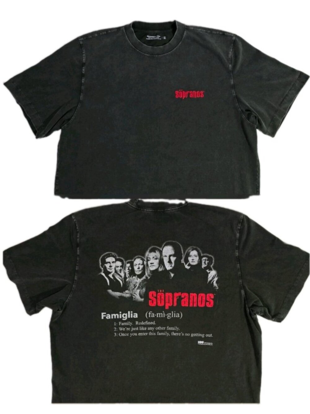 Abercrombie & Fitch THE SOPRANOS Soft AF Collection Heavyweight T-Shirt Mens XXL